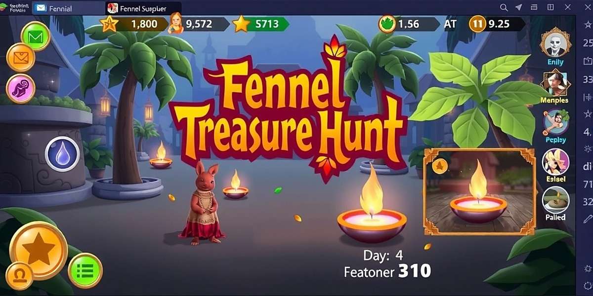 Fennel Treasure Hunt Diwali Event Fennel Treasure Hunt festival event showing Diwali celebration in-game