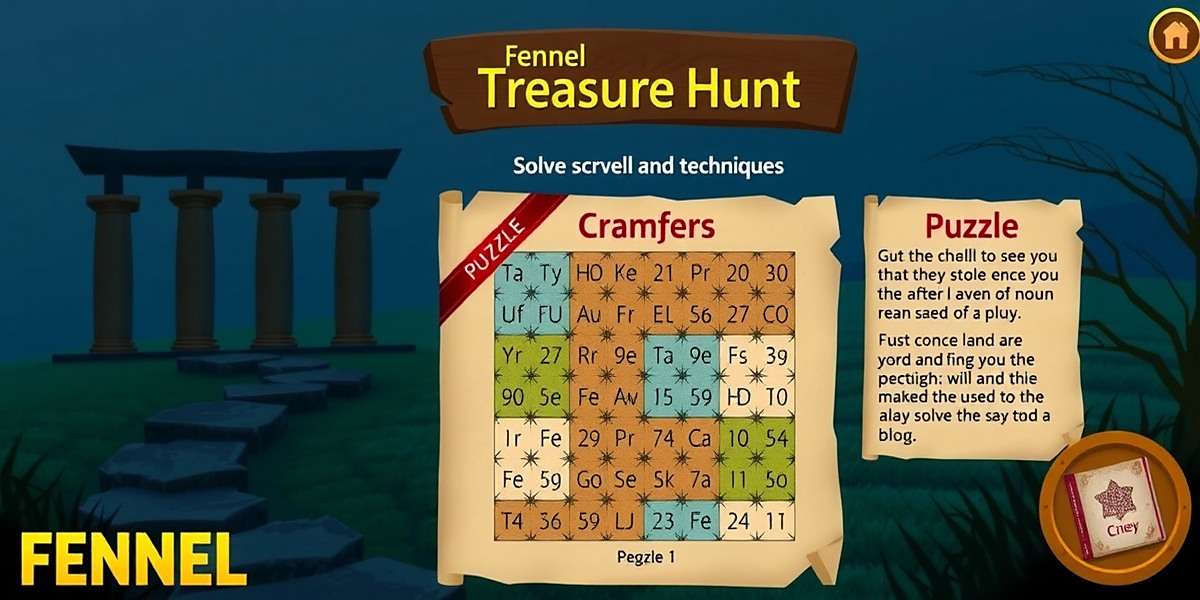 Fennel Treasure Hunt Player Strategies Fennel Treasure Hunt strategy guide showing puzzle solving techniques